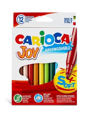 ROTULADOR CARIOCA JOY 12 COLORES SURTIDOS