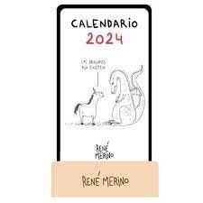 CALENDARIO MESA DE TARJETAS 2024 RENE MERINO