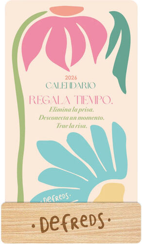 CALENDARIO MESA DE TARJETAS 2026 DEFREDS