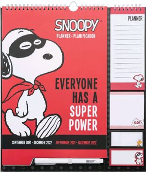 PLANNER 2021/22 SNOOPY