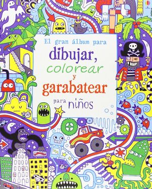 GRAN ALBUM DIBUJAR COLOR GARABAT NIÑOS