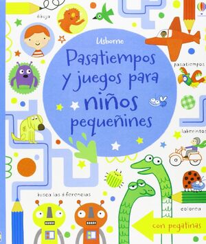 PASATIEMPOS Y JUEGOS NIÑOS PEQUEÑINES CON PEGATINAS