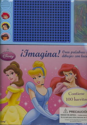 IMAGINA CREA PALABRAS Y DIBUJA CON LUCES PRINCESAS