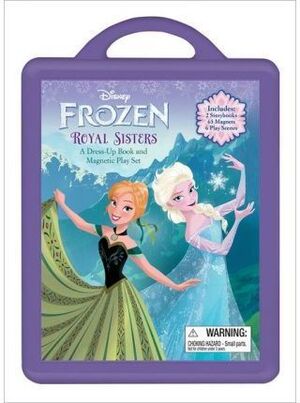 DISNEY FROZEN: ROYAL SISTERS: A DRESS-UP BOOK AND MAGNETIC PLAY SET