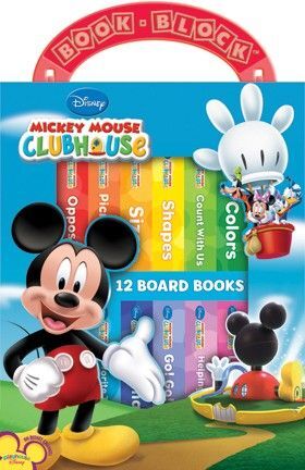 BIBLIOTECA MICKEY MOUSE 12 LIBROS