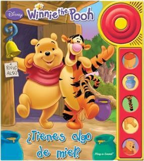 LIBRO 5 BOTONES WINNIE THE POOH LBD