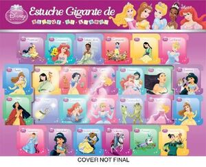 PRINCESAS - ESTUCHE GIGANTE BLOQUES 26 LIBROS BKBL