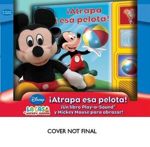 MICKEY ¡ATRAPA ESA PELOTA!(INCLUYE PELUCHE) BBP