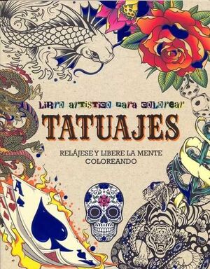 COLOURING TATUAJES-LIBRO PARA COLOREAR