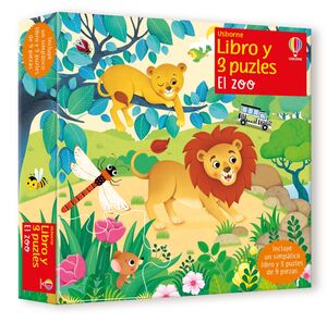 LIBRO Y 3 PUZLES. EL ZOO