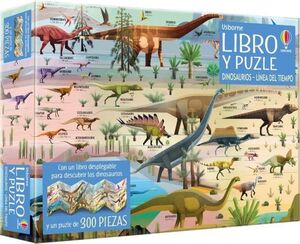 DINOSAURIOS LINEA DEL TIEMPO (LIBRO PUZLE)