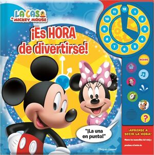 MICKEY Y MINNIE MOUSE CLOCK