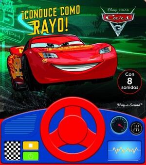 LIBRO CON VOLANTE CARS 3 LSWHEEL