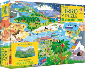 LIBRO Y PUZLE. EL PLANETA TIERRA