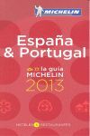 LA GUÍA MICHELIN ESPAÑA & PORTUGAL 2013