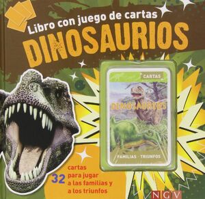 DINOSAURIOS. LIBRO CON JUEGO DE CARTAS