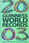LIBRO GUINNESS DE LOS RÉCORDS, 2003