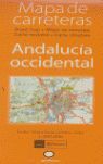 MAPA DE CARRETERAS DE ANDALUCÍA OCCIDENTAL