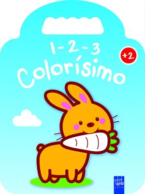 1-2-3 COLORÍSIMO +2 - CONEJO