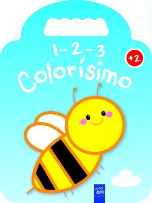 1-2-3 COLORÍSIMO +2 - ABEJA