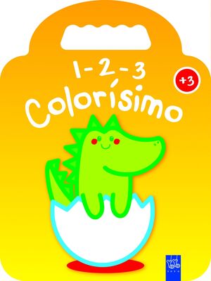 1-2-3 COLORÍSIMO +3 - DINO