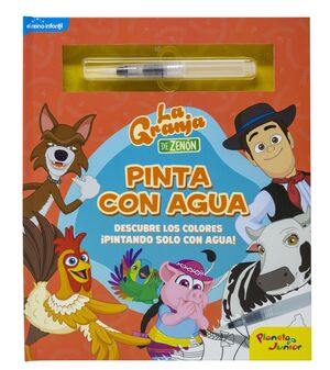 LA GRANJA DE ZENÓN. PINTA CON AGUA