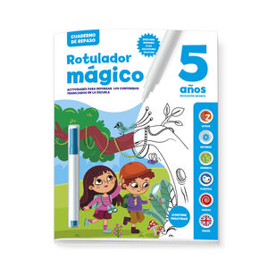 CUADERNO DE REPASO 5 AÑOS - ROTULADOR MAGICO
