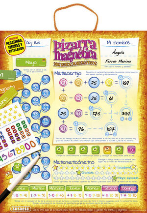 MIS RETOS MATEMÁTICOS. PIZARRA MAGNÉTICA