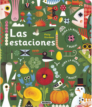 LAS ESTACIONES. GIRA LAS RUEDAS Y BUSCA