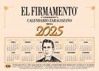 CALENDARIO MESA ZARAGOZANO 2025