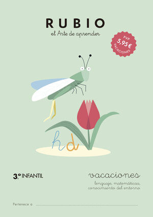 VACACIONES RUBIO (3.º DE INFANTIL)