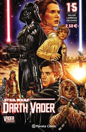 STAR WARS DARTH VADER Nº 15/25 (VADER DERRIBADO Nº 06/06)