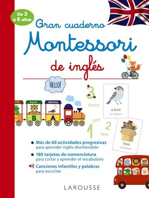 GRAN CUADERNO MONTESSORI DE INGLÉS