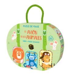 EL AVIÓN DE LOS ANIMALES. PUZLE DE VIAJE. CON PUZZLE  EDIC. ILUSTRADO (ESPAÑOL)