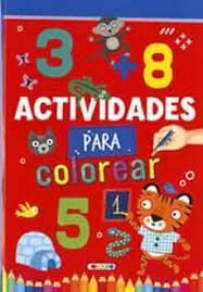 ACTIVIDADES PARA COLOREAR ROJO