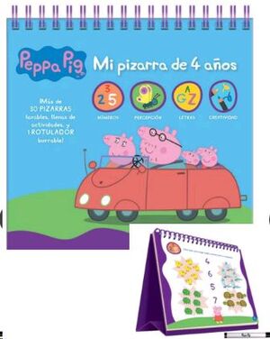 PEPPA PIG - MI PIZARRA DE 4 AÑOS