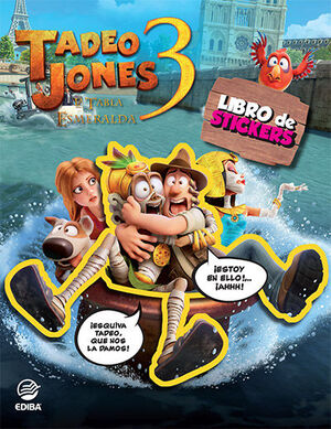 TADEO JONES. LIBRO DE STICKERS