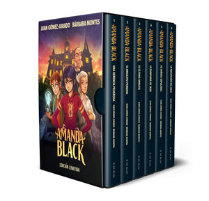 AMANDA BLACK 1-6 - PACK AMANDA BLACK - LIBROS DEL 1 AL 6 (EDICIÓN LIMITADA)