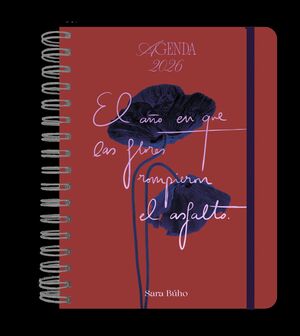 AGENDA ANUAL DIARIA 2026 SARA BÚHO
