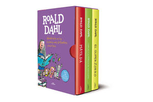ROALD DAHL (EDICION ESTUCHE CON: MATILDA / CHARLIE Y LA FABRICA DE CHOCOLATE / E