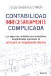 CONTABILIDAD INNECESARIAMENTE COMPLICADA