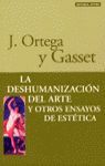 LA DESHUMANIZACIÓN DEL ARTE Y OTROS ENSAYOS DE ESTÉTICA