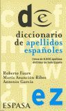 DICCIONARIO DE APELLIDOS ESPAÑOLES