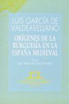 ORIGENES DE LA BURGUESÍA EN LA ESPAÑA MEDIEVAL