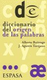 DICCIONARIO DEL ORIGEN DE LAS PALABRAS