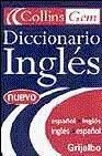 DICCIONARIO COLLINS GEM INGLÉS-ESPAÑOL