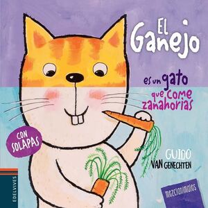 EL GANEJO ES UN GATO QUE COME ZANAHORIAS