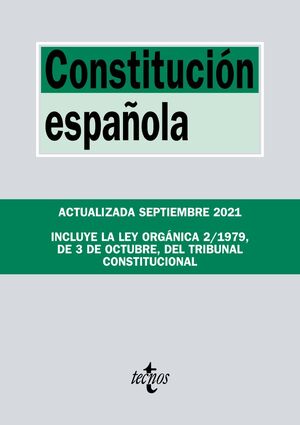CONSTITUCIÓN ESPAÑOLA (ED. SEPTIEMBRE 2021)