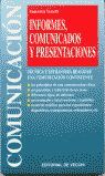 INFORMES, COMUNICADOS Y PRESENTACIONES