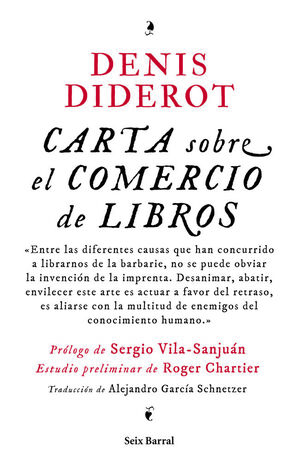 CARTA SOBRE EL COMERCIO DE LIBROS